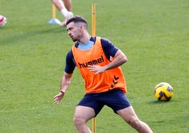 Ramón, en un entrenamiento este año.