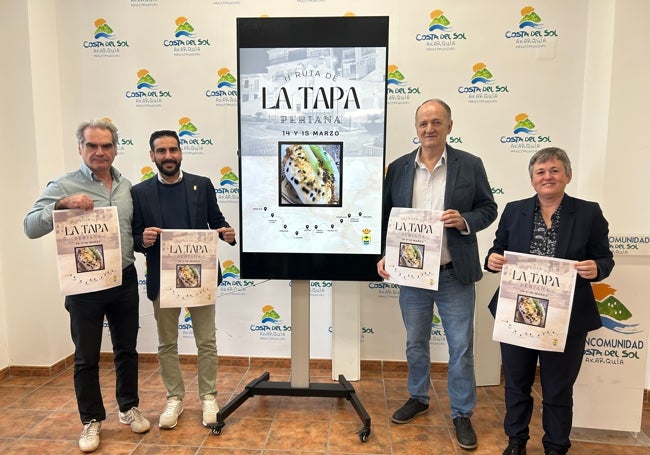 Acto de presentación de la Ruta de la Tapa de Periana.