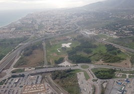 Vista aérea del Campamento Benítez.