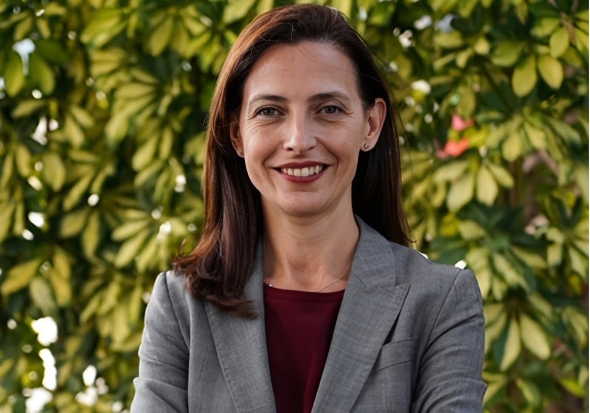 La vicepresidenta del grupo Sando y presidenta de la Fundación Málaga, Esther Sánchez.