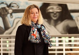 Magdalena Martín, en la Facultad de Derecho de la Universidad de Málaga.