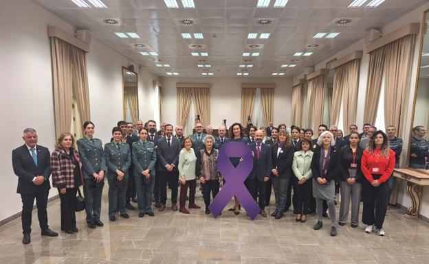 El acto institucional de la subdelegación del Gobierno.