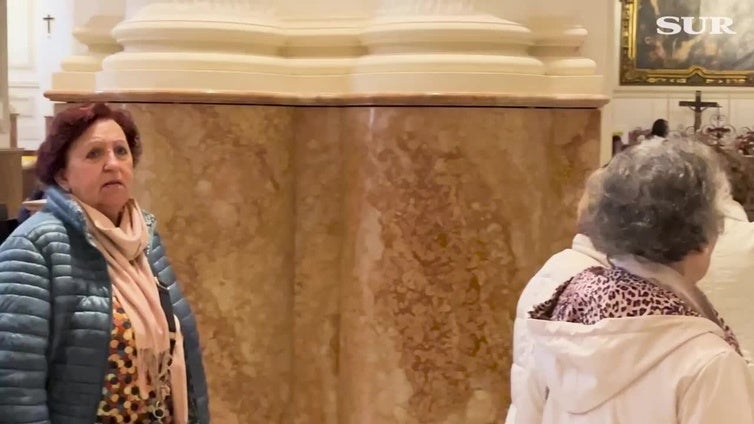 La tradición de las tres monedas al Cristo de Medinaceli en Málaga