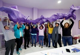 Carmen Martín, presidenta de la Plataforma Violencia Cero; Anabel Santos (Asociación de Mujeres Feminista Puntos Subversivos); Rosa Gómez Torralbo participó en el Instituto Andaluz de la Mujer desde sus orígenes; Pilar Iglesias Aparicio (Grupo de Apoyo a las Represaliadas por el Patronato de Protección a la Mujer); Lola Rodríguez se presentó como acusación particular contra el asesino de Diana Yanet Vargas; María José Prados (CC OO); Rocío López preside el Fórum de Política Feminista de Málaga; Carmen Pérez participó en la Librería de Mujeres; y Andrea Barbotta (presidenta de la Asociación de Mujeres Feministas Tomando Partido).