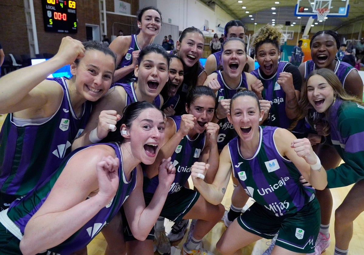 Noveno triunfo consecutivo del Unicaja Mijas para certificar su plaza en el 'playoff' de ascenso