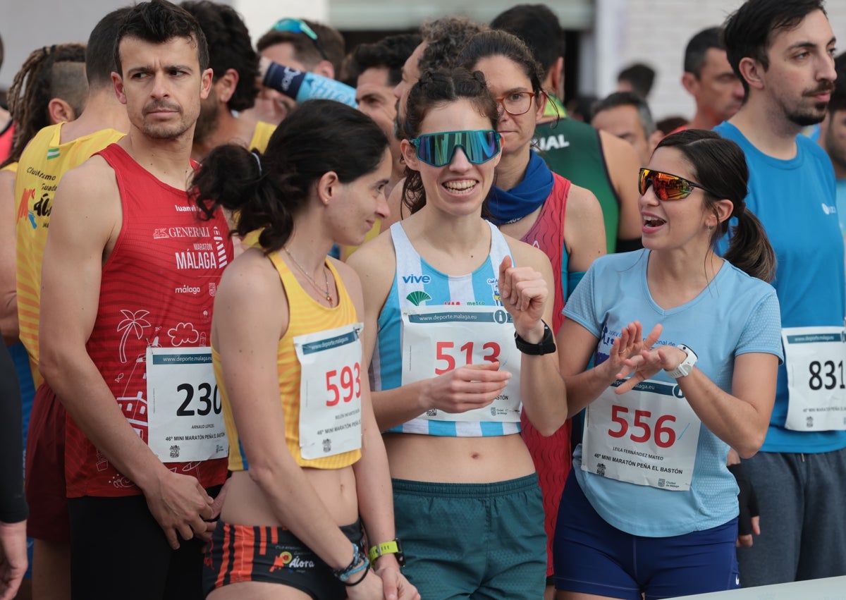 Imagen secundaria 1 - Alejandro Cañas y Belén Infantes se coronan en la 46ª edición de la Mini Maratón de la Peña El Bastón