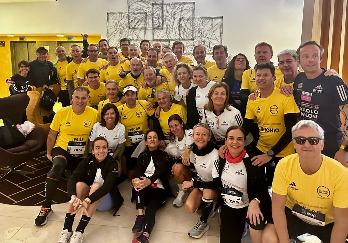 Amplia representación malagueña en la Media Maratón de Lisboa