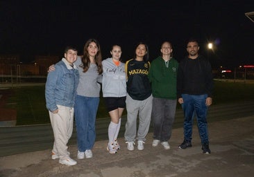 Jugadoras del equipo de rugby femenino de la UMA.