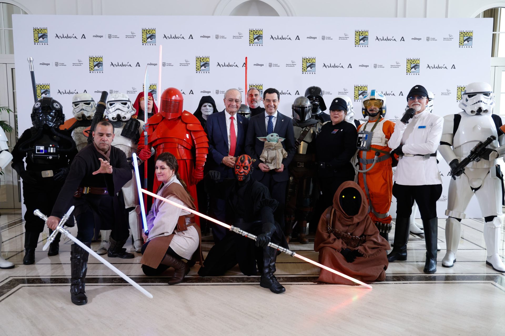 La presentación de la Comic-Con San Diego Málaga, en imágenes