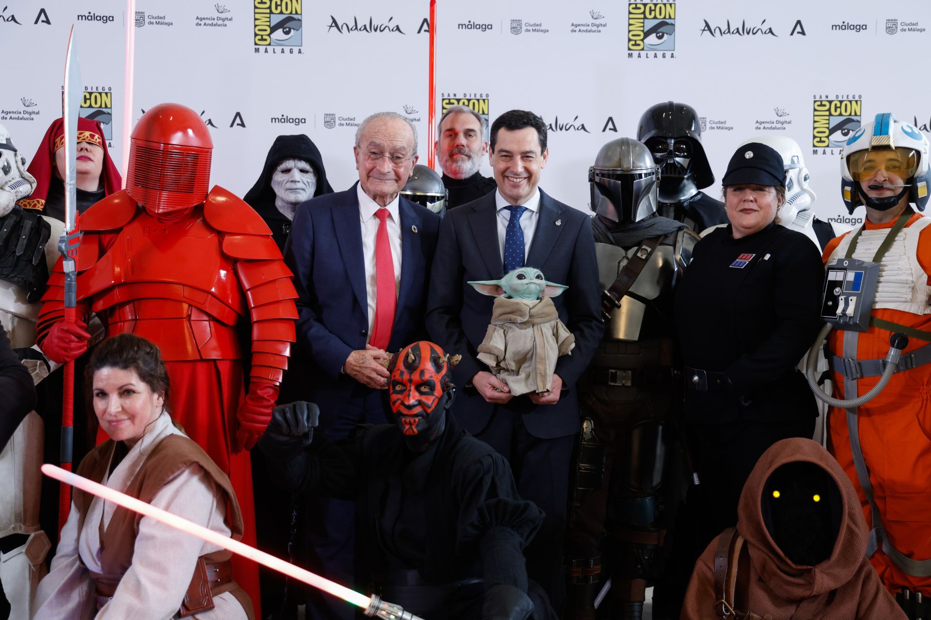 La presentación de la Comic-Con San Diego Málaga, en imágenes