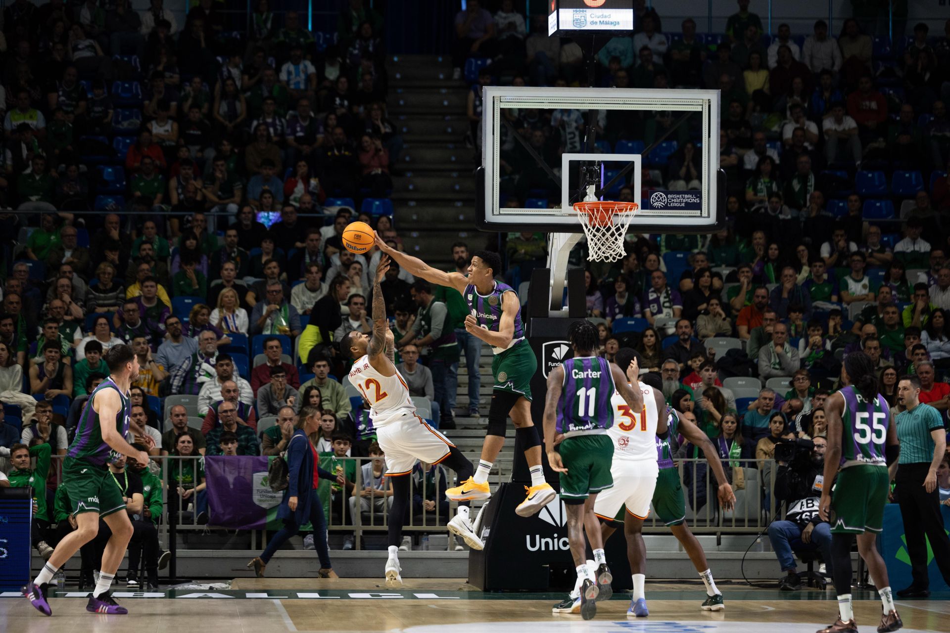 El Unicaja-Galatasaray, en imágenes