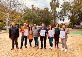 Acto de presentación de las actividades festivas previstas en el núcleo de Cajiz.