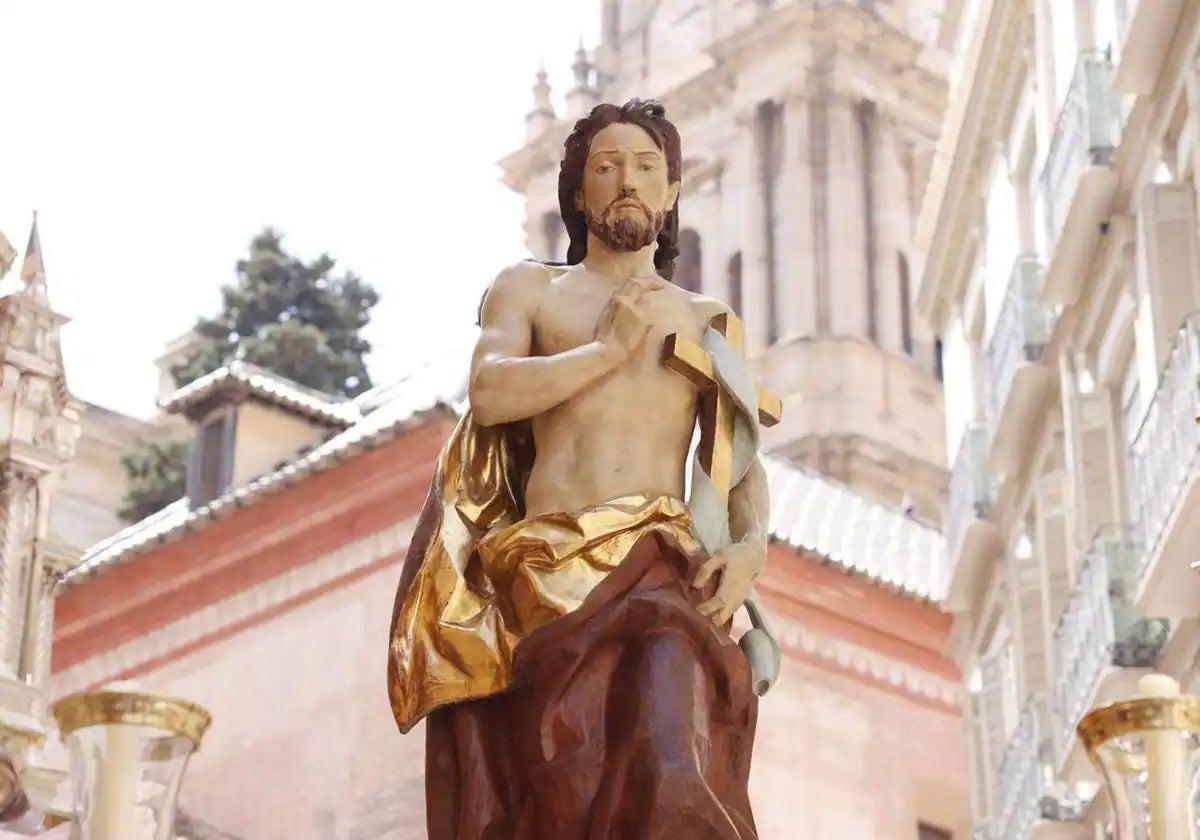 Itinerario de la procesión del Domingo de Resurrección 2025 en Málaga