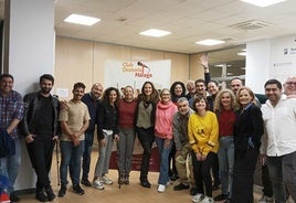 Una de las reuniones del Club Oratoria Málaga.