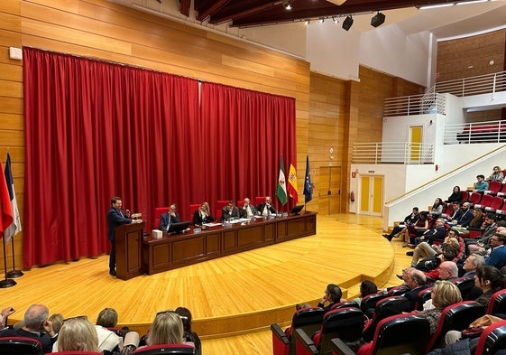 Acto en la Facultad de Derecho con motivo de la Semana Cultura.