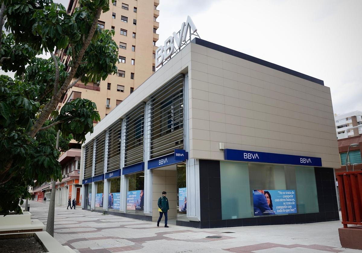 Sede del BBVA en la avenida Andalucía