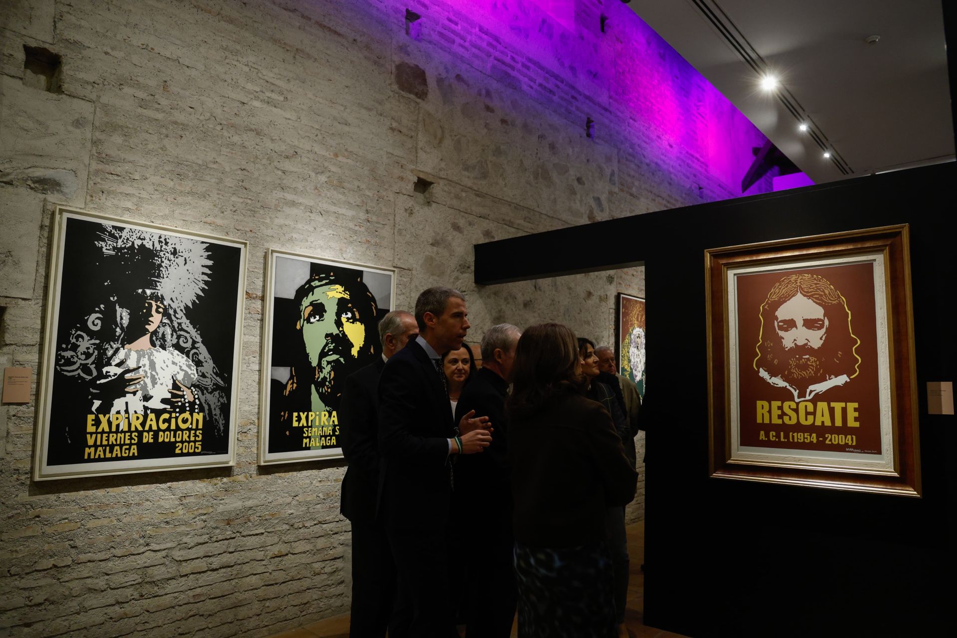 La muestra &#039;Rostros de Pasión&#039;, de Eugenio Chicano, en imágenes