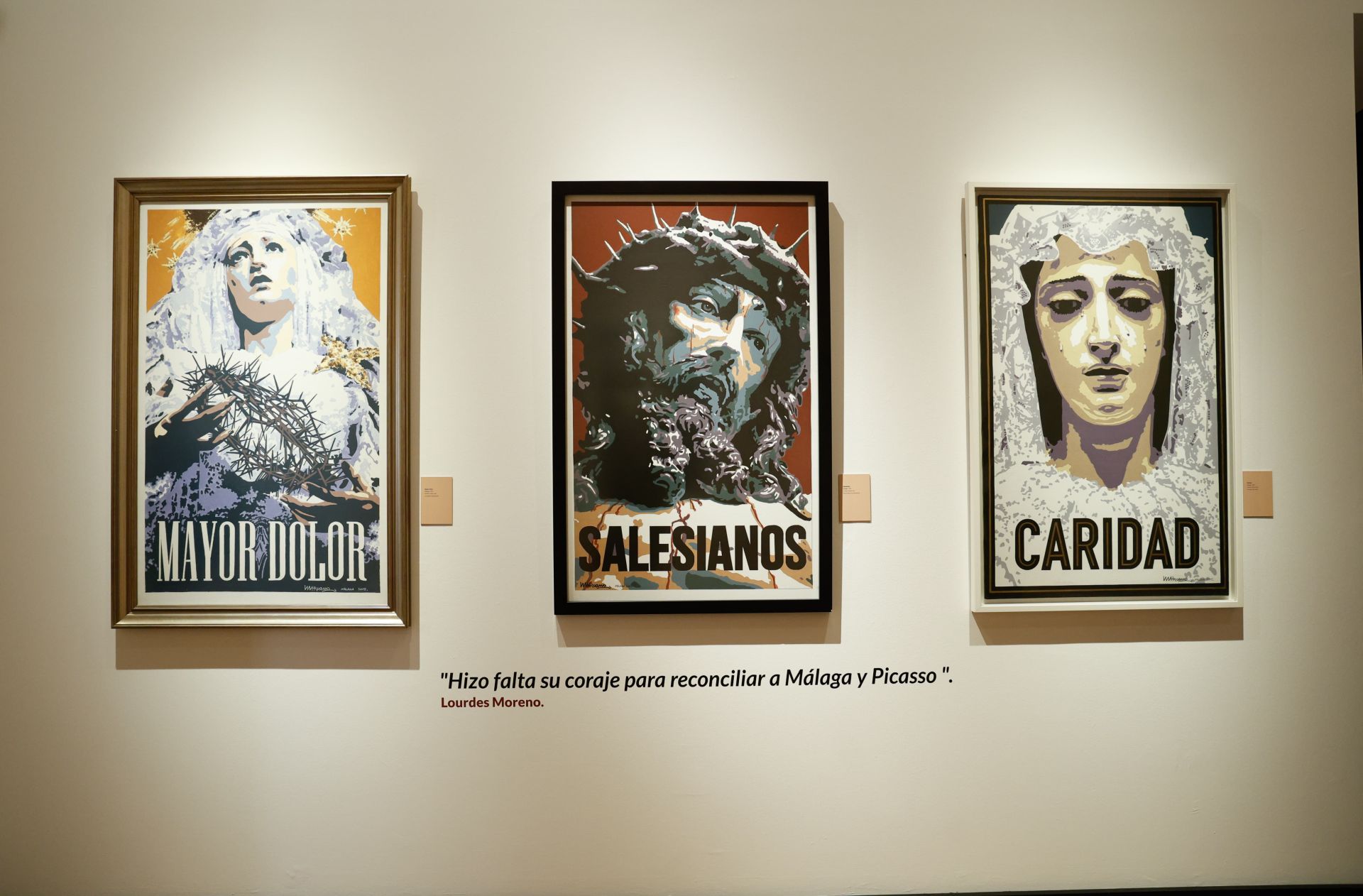 La muestra &#039;Rostros de Pasión&#039;, de Eugenio Chicano, en imágenes