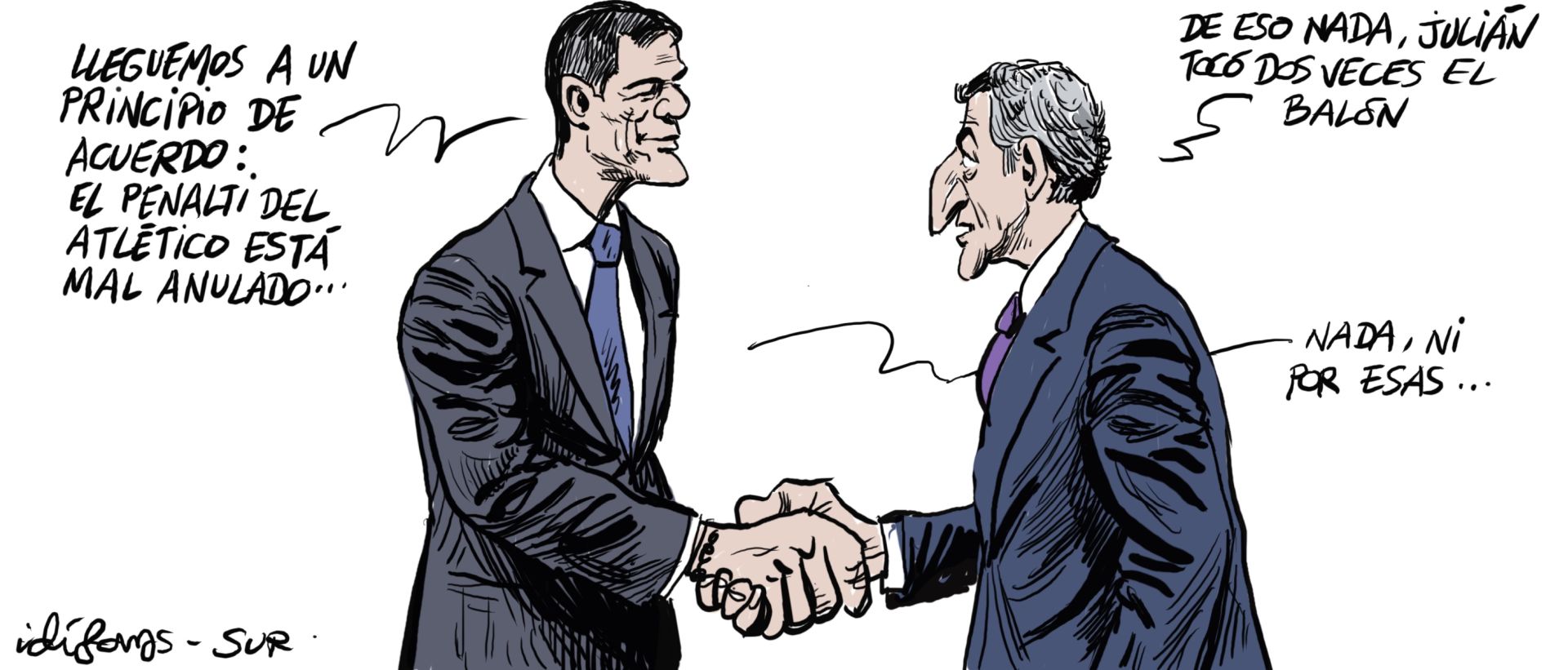 El mes de marzo, en las viñetas de Idígoras y Pachi