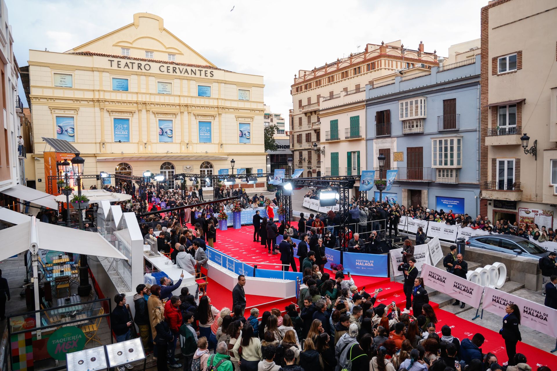 Las mejores fotos de la alfombra roja y la gala inaugural del Festival de Málaga 2025