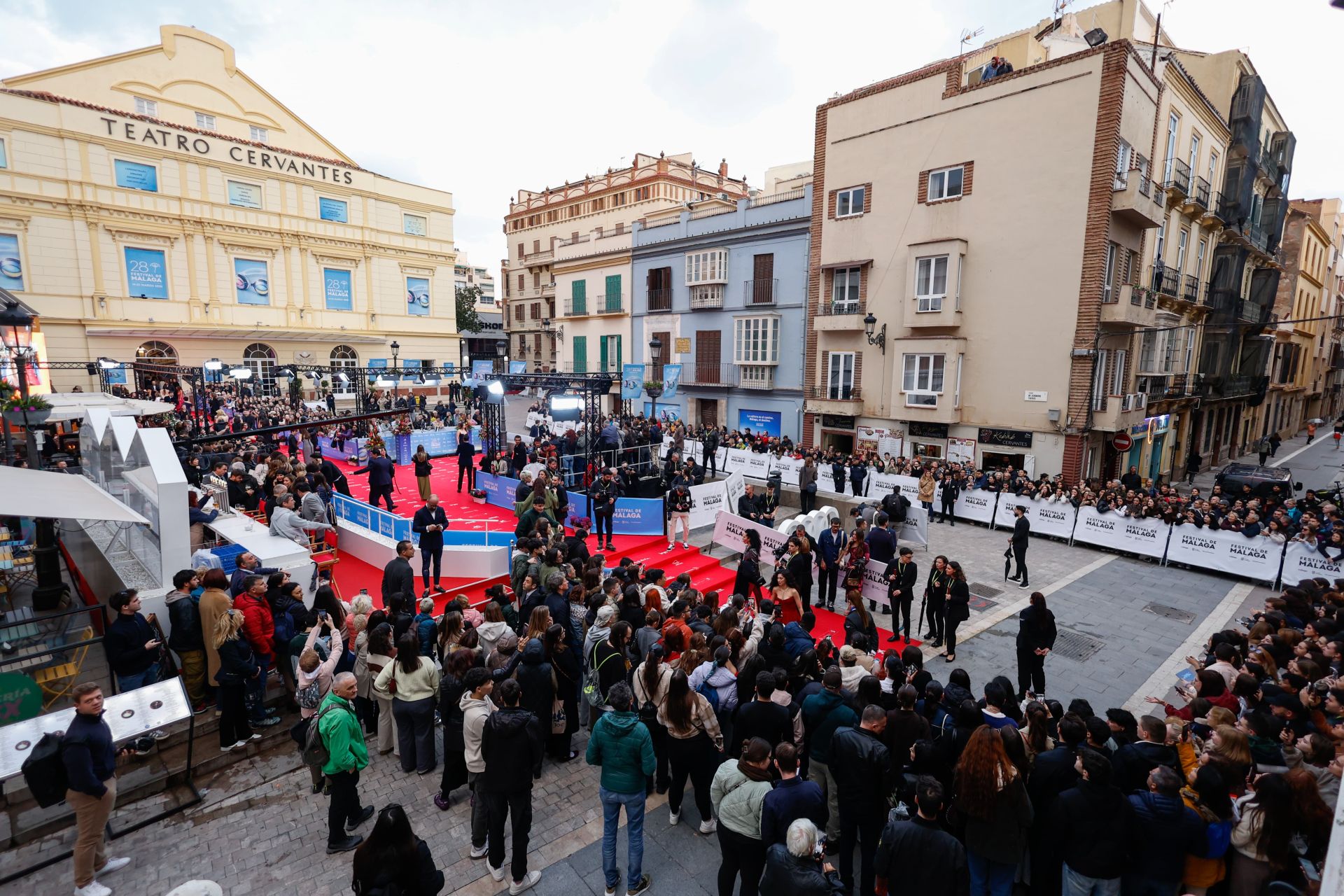 Las mejores fotos de la alfombra roja y la gala inaugural del Festival de Málaga 2025