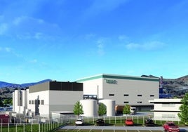 Recreación del edificio de IMEC que se instalará en Málaga TechPark.