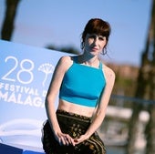 Miriam Garlo, en la presentación de la película este domingo