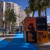 Alrededores de La Villa del Mar, el nuevo espacio del Festival de Málaga.