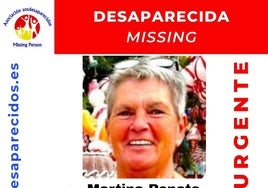 Buscan a Martina, de 60 años, desaparecida tras salir con su perra el viernes en Marbella