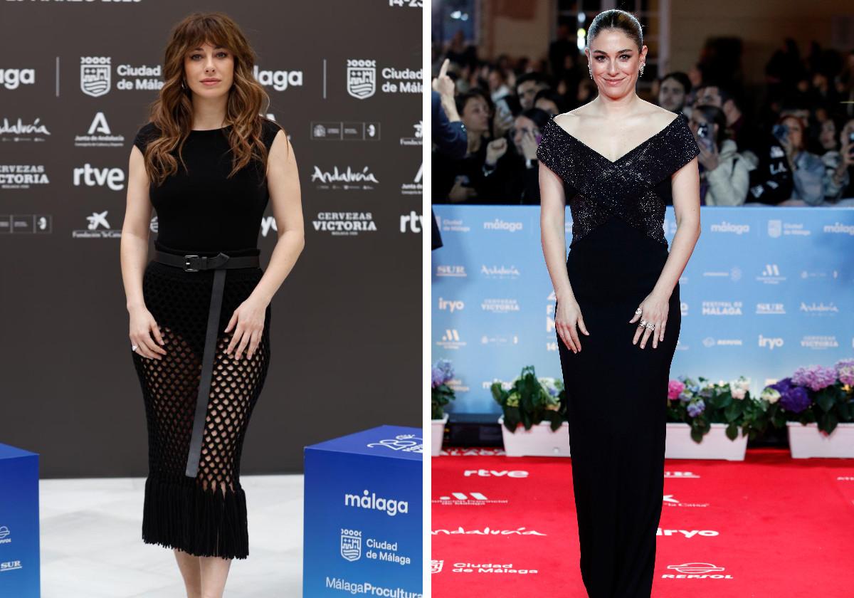 Blanca Suárez acapara el foco fashionista del Festival de Málaga con dos looks impecables