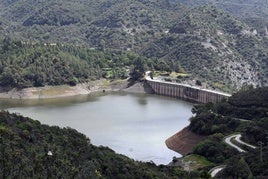 Estado de los embalses de Málaga el martes, 18 de marzo de 2025