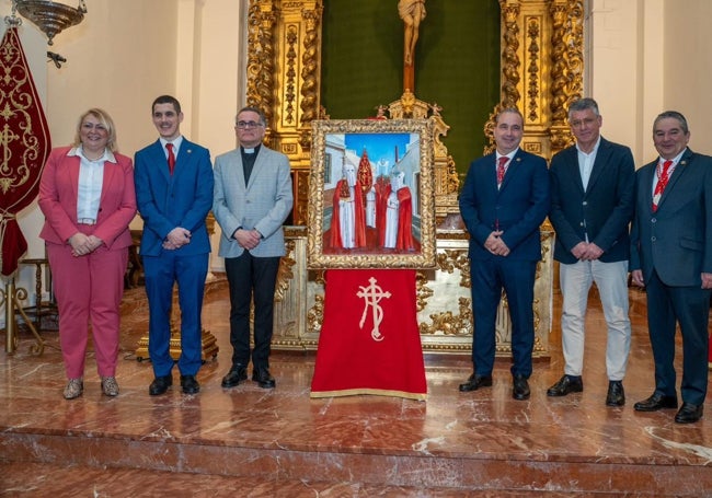 Acto de presentación del cartel anunciador de la Cofradía del Resucitado de Nerja.