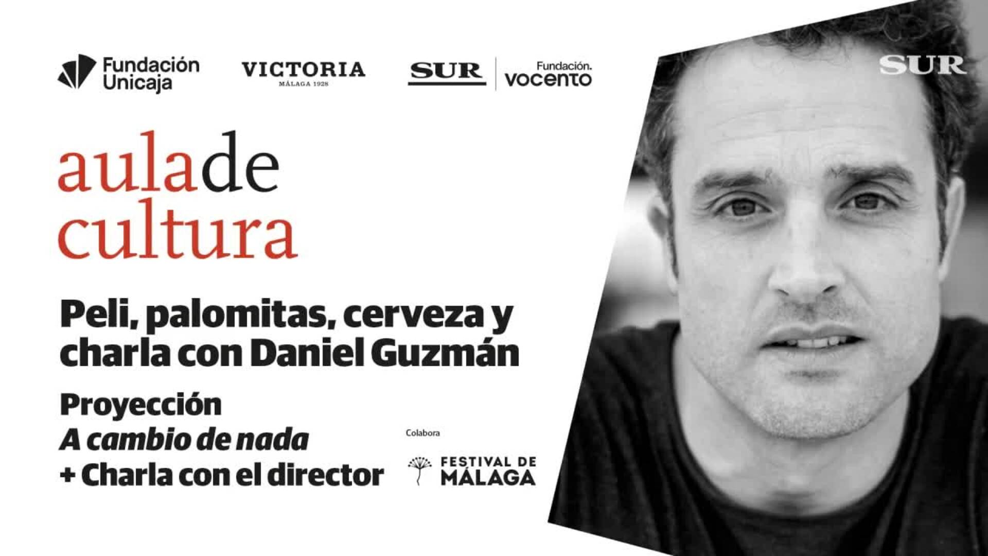 Charla con Daniel Guzmán en el Aula de Cultura de SUR, dentro del Festival de Málaga