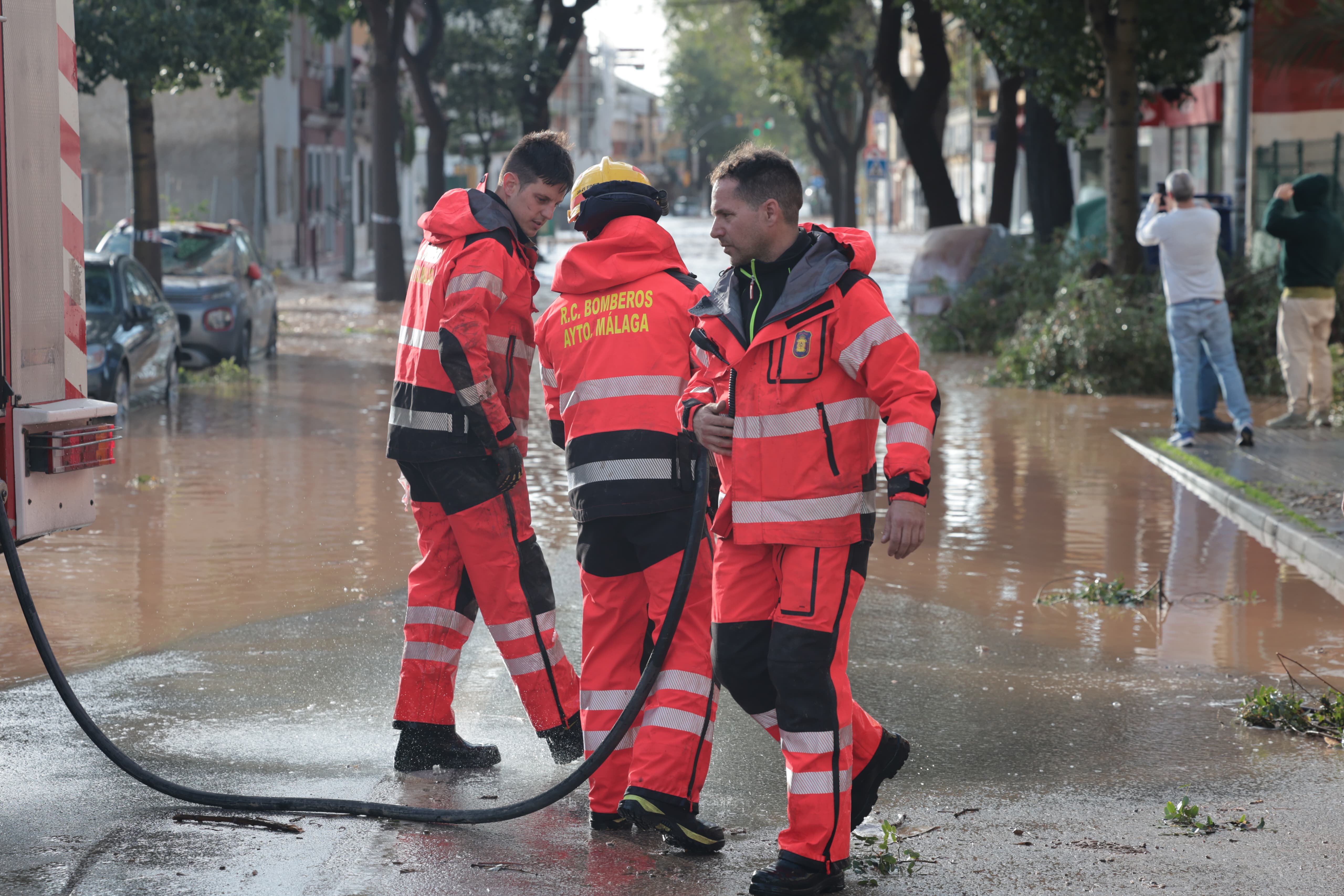 Incidencias en Campanillas tras las lluvias