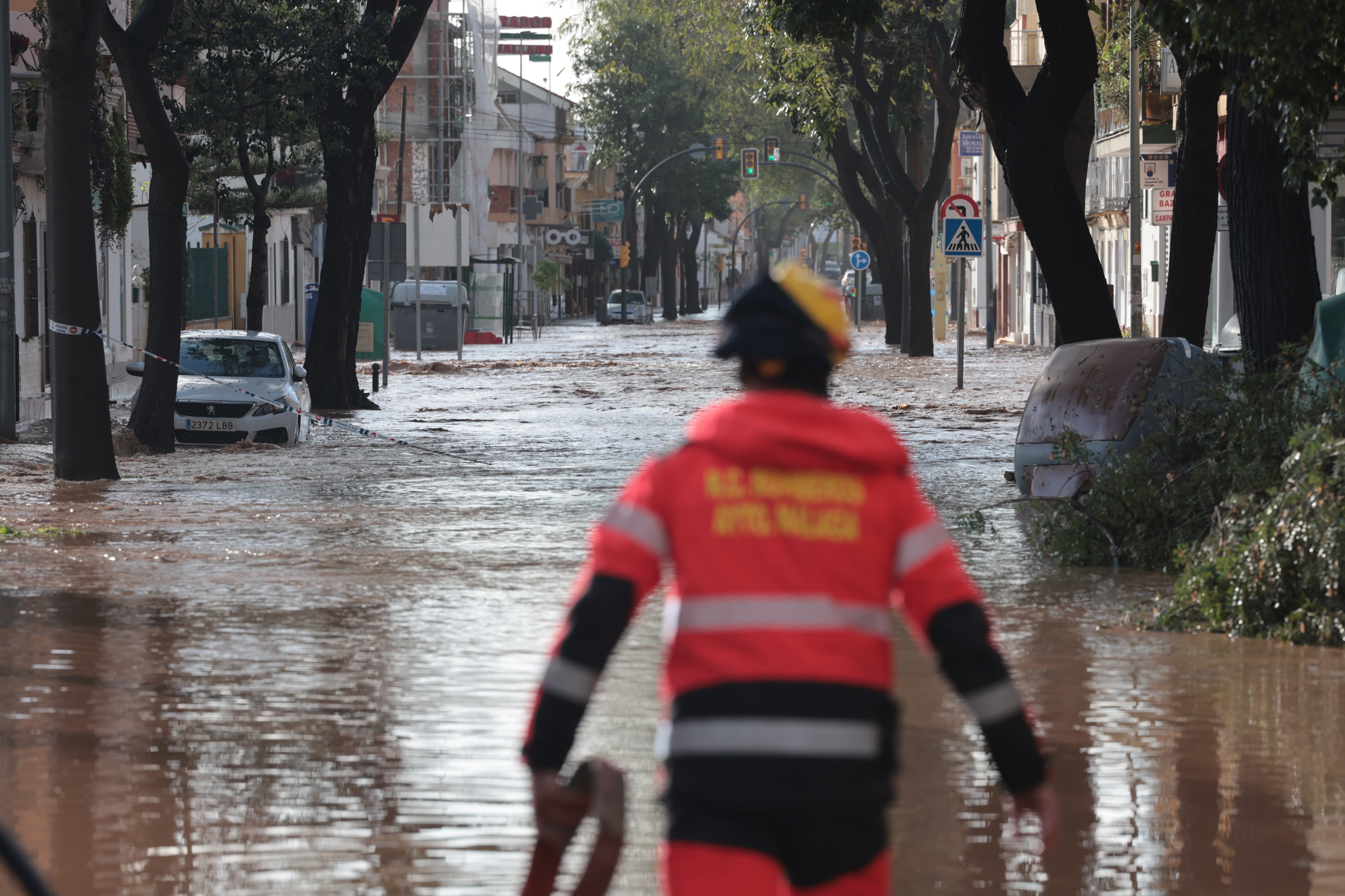 Incidencias en Campanillas tras las lluvias