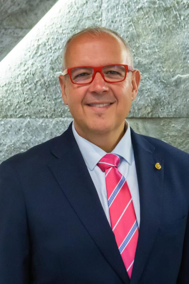 Daniel Navas, vocal de UPROSAMA y presidente del Colegio de Dentistas de Málaga.