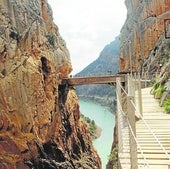 Salen a la venta entradas para el Caminito del Rey entre 1 de julio y el 30 de noviembre