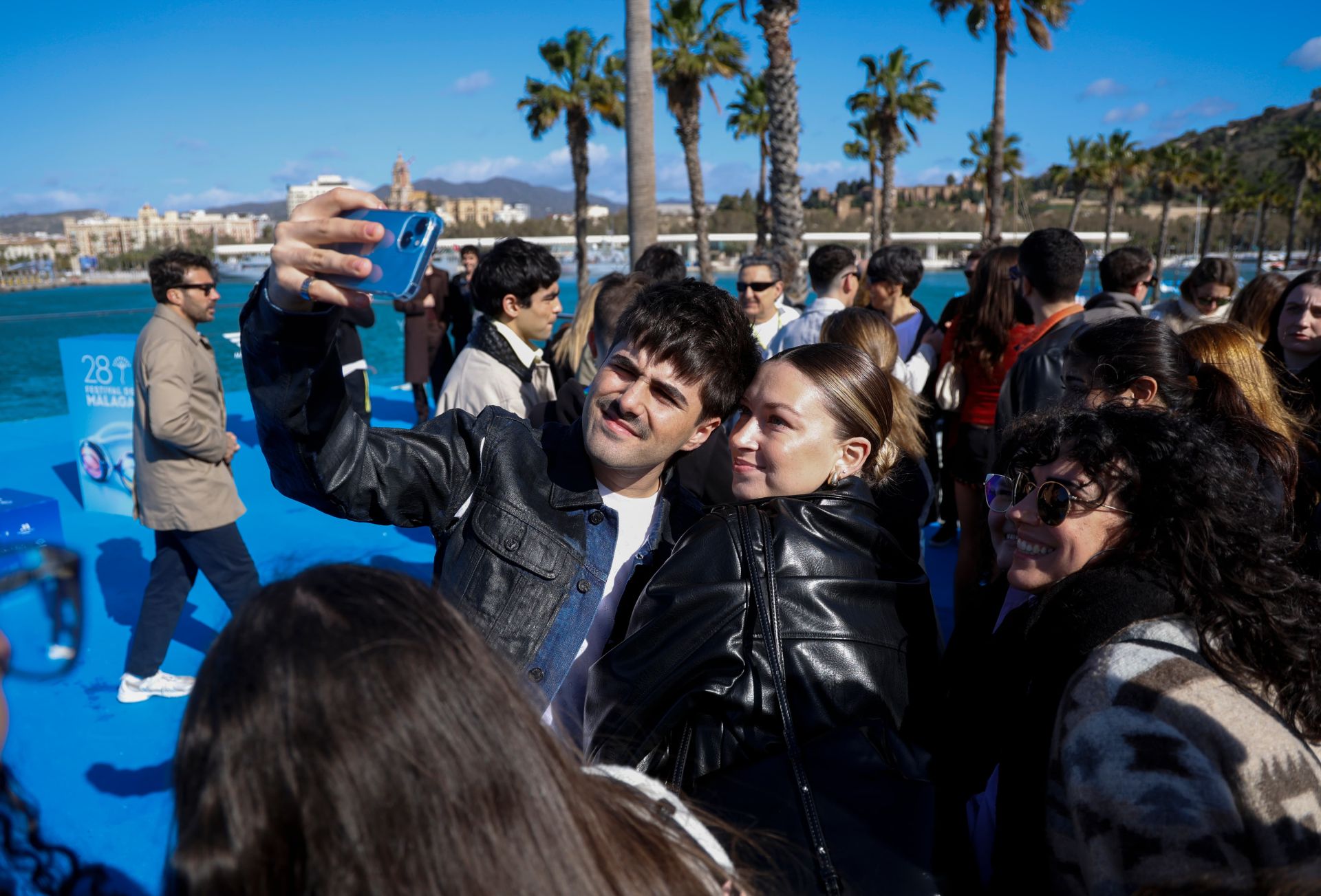 Los Javis presentan en Málaga su nueva serie 'Mariliendre'