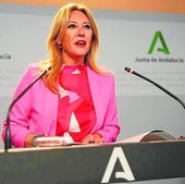 La consejera de Economía, Hacienda y Fondos Europeos de la Junta de Andalucía, Carolina España.