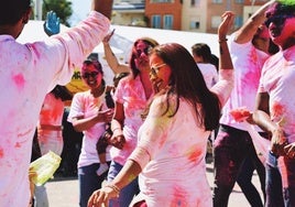 Festival Holi de Benalmádena, en una imagen de archivo.