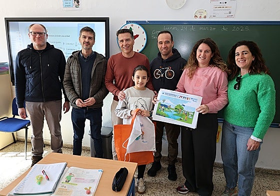 Acto de entrega del premio, este lunes en Torrox.