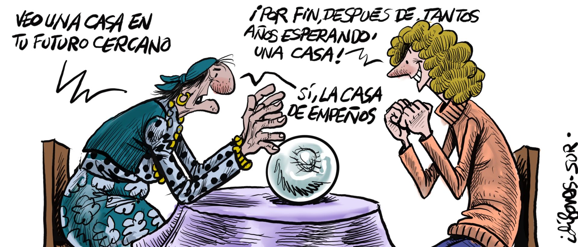 El mes de marzo, en las viñetas de Idígoras y Pachi