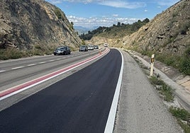 La Junta acomete obras de mejora del firme en la A-355 tras las últimas lluvias