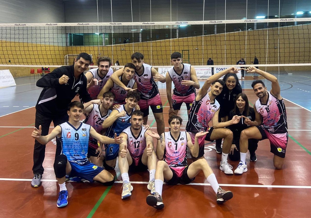 El Marbella Costa del Vóley cumple su meta y seguirá un año más en Superliga 2