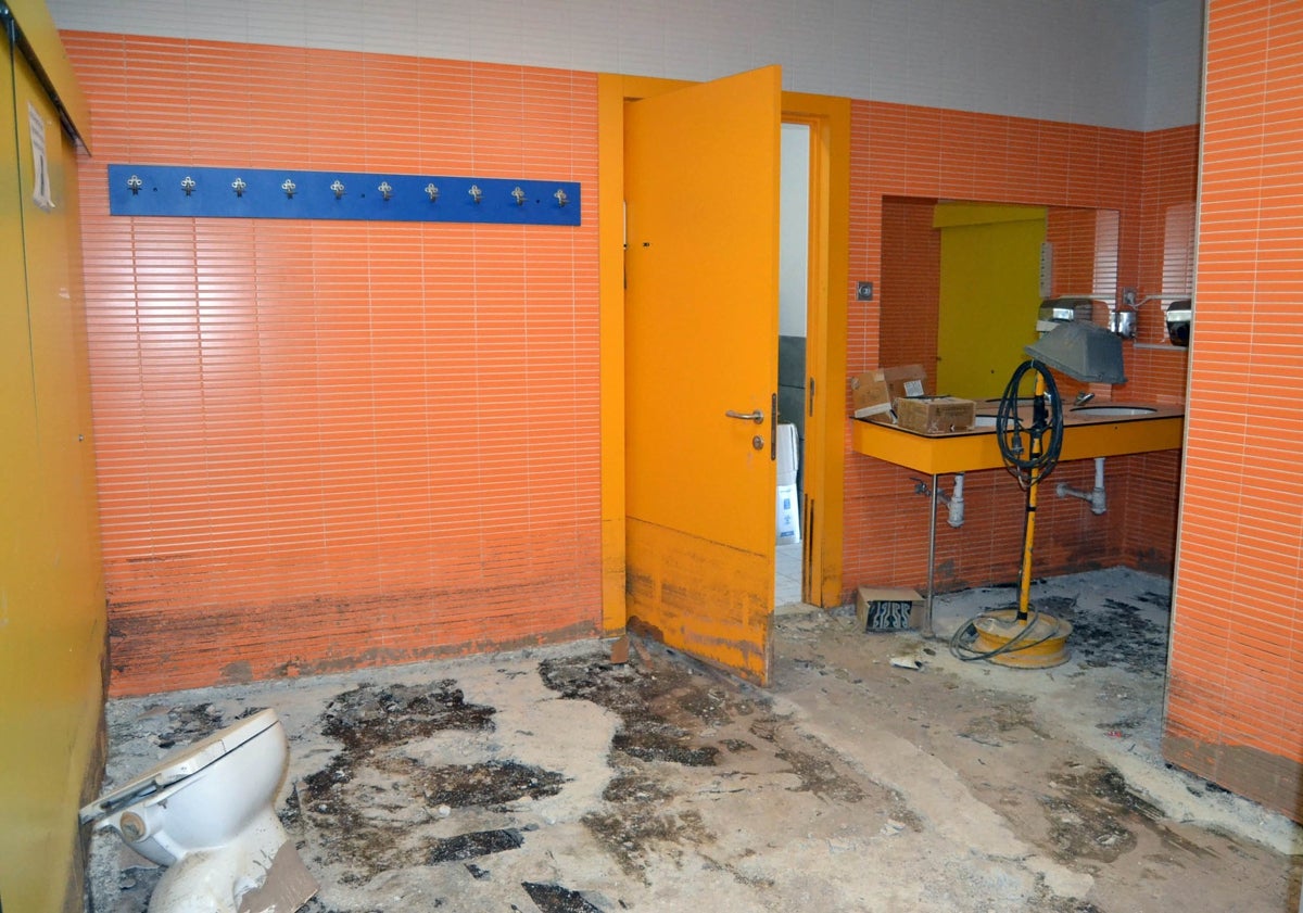 Imagen principal - El actual estado de las instalaciones.