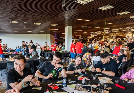Actividad durante la pasada edición de Freakcon, en el Palacio de Congresos de Torremolinos.