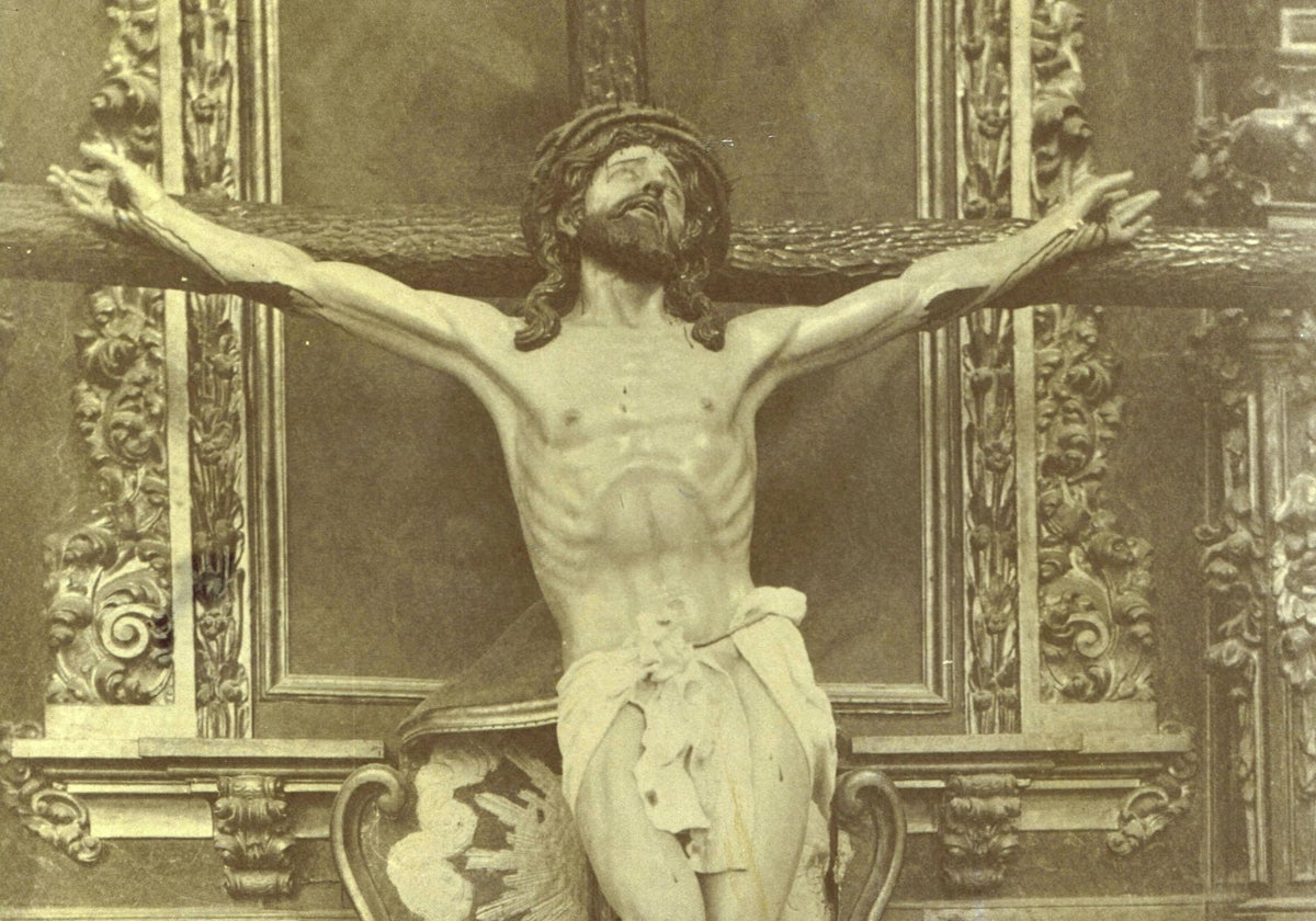 Primitivo Cristo de la Expiración, atribuido al círculo de Alonso de Mena.