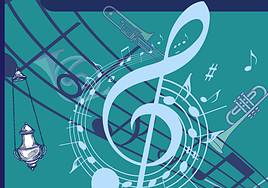 Cartel anunciador de los conciertos didácticos.