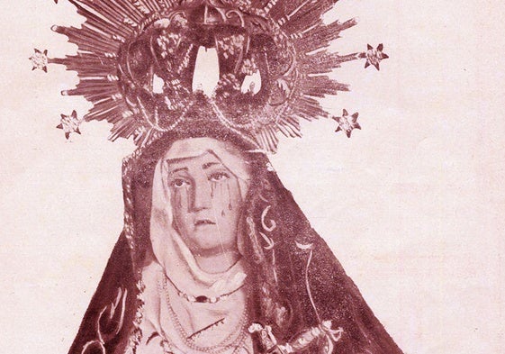 Antigua Virgen de la Amargura, Zamarrilla.