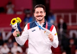 Quintero, en los Juegos Olímpicos.